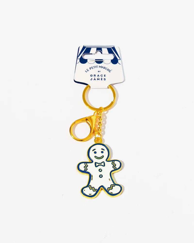 Gingerbread Man Keyring