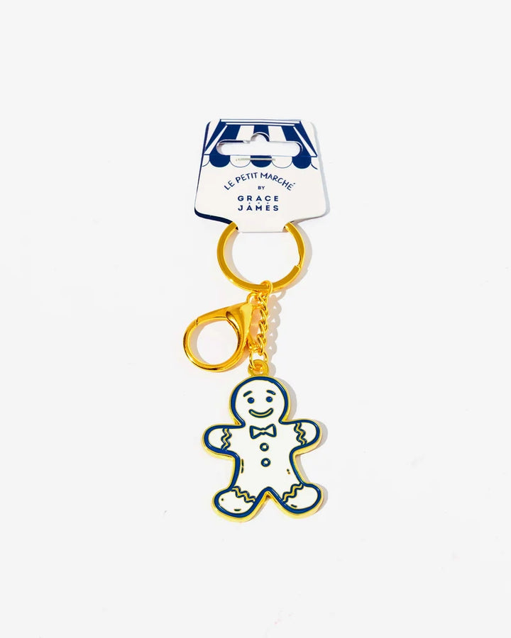 Gingerbread Man Keyring