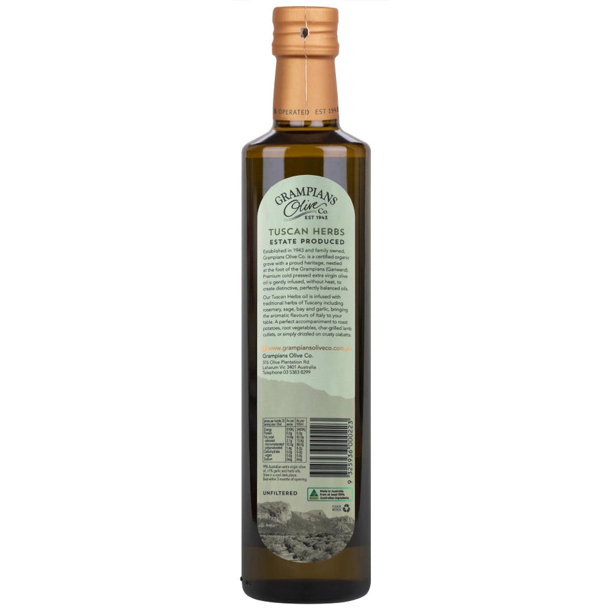 Tuscan Herbs Infused Extra Virgin Olive Oil 250ml