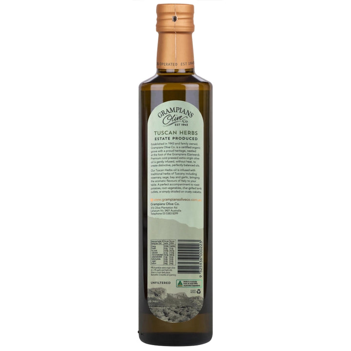 Tuscan Herbs Infused Extra Virgin Olive Oil 250ml