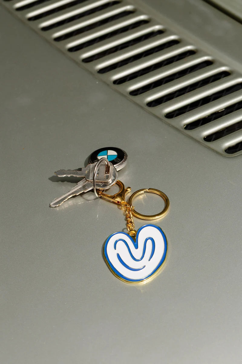 Heart Cookie Keyring