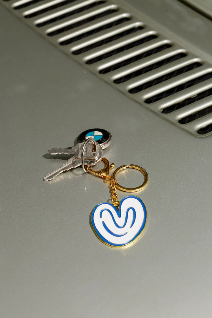 Heart Cookie Keyring