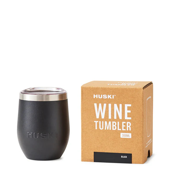 Huski Wine Tumbler: Black