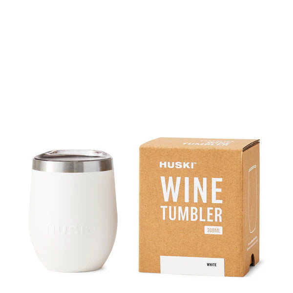 Huski Wine Tumbler: White