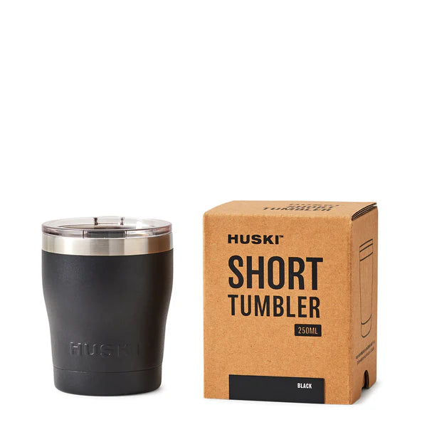 Huski Short Tumbler: Black