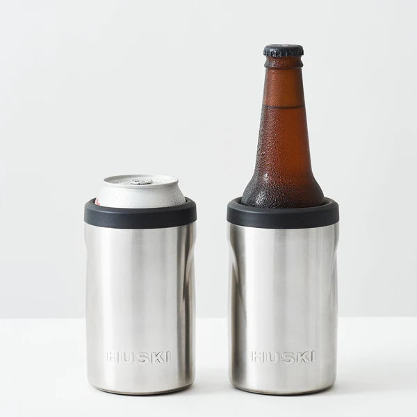 Huski Beer Cooler: Brushed Stainless