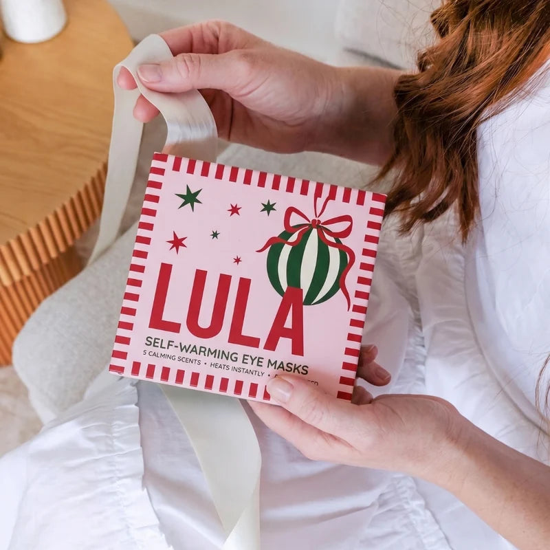 Lula Christmas Mixed Box of 5 Self Warming Eye Masks