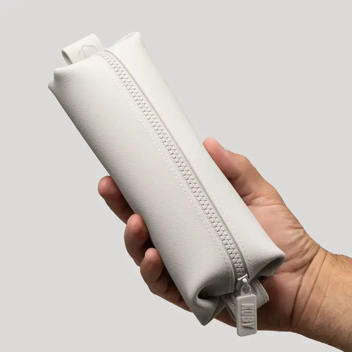 The Koby Mini Toiletry Bag: Sand