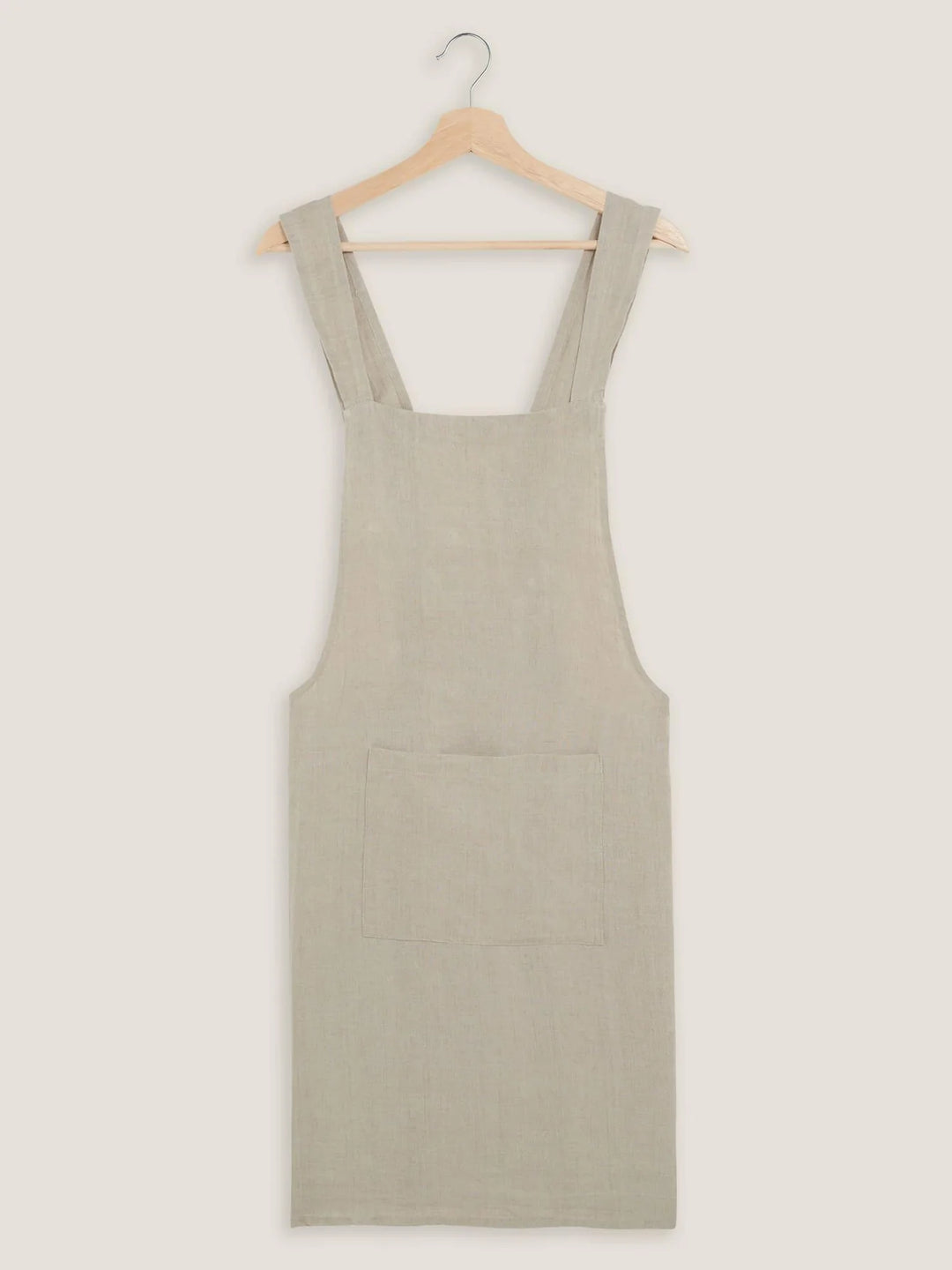 Carlotta & Gee Linen Apron: Natural