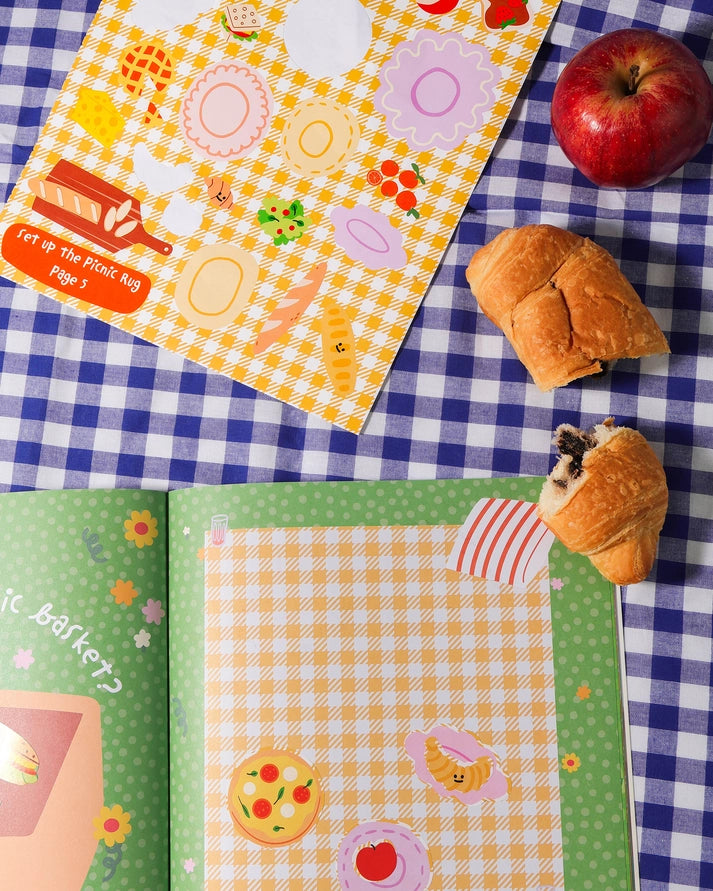 A styled flat-lay of a children&