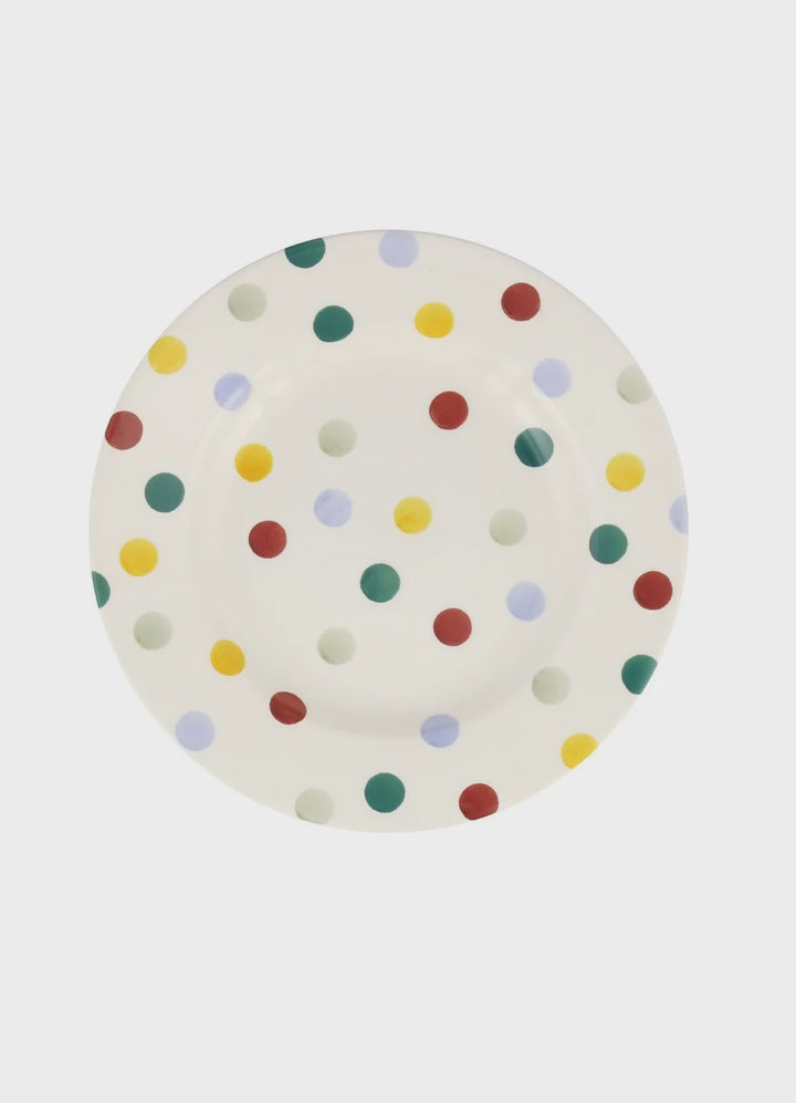 Polka Dot Plate 8.5" *ARRIVING NEXT WEEK*