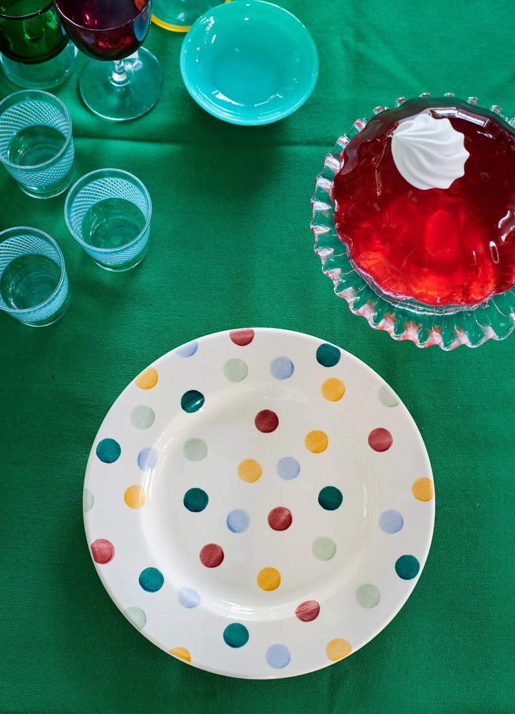 Polka Dot Plate 8.5" *ARRIVING NEXT WEEK*