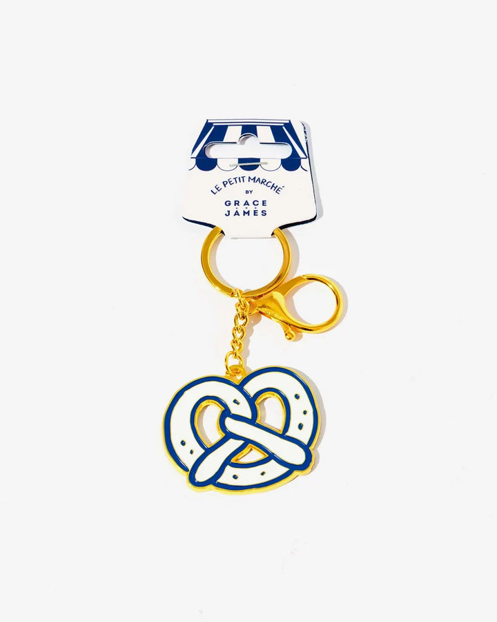 Pretzel Keyring