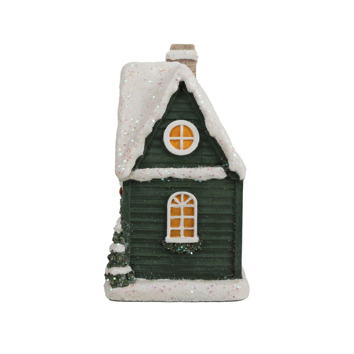Resin Light-Up Village Cottage