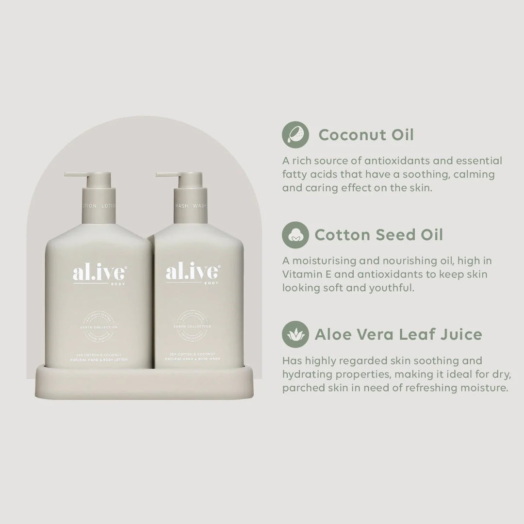 Al.ive body Sea Cotton & Coconut Duo