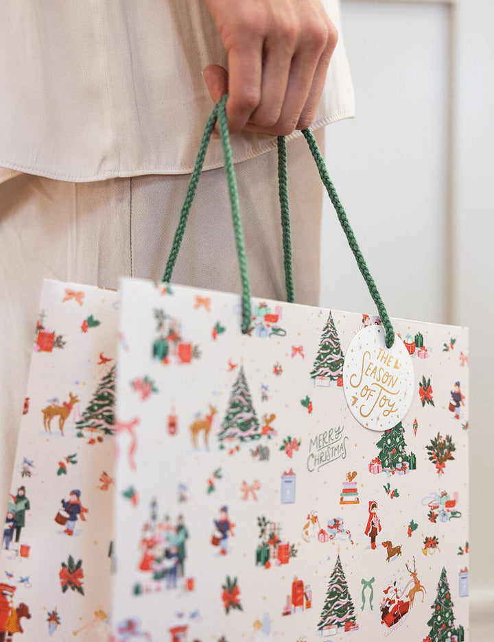 Bespoke Seasons of Joy Large Gift Bag