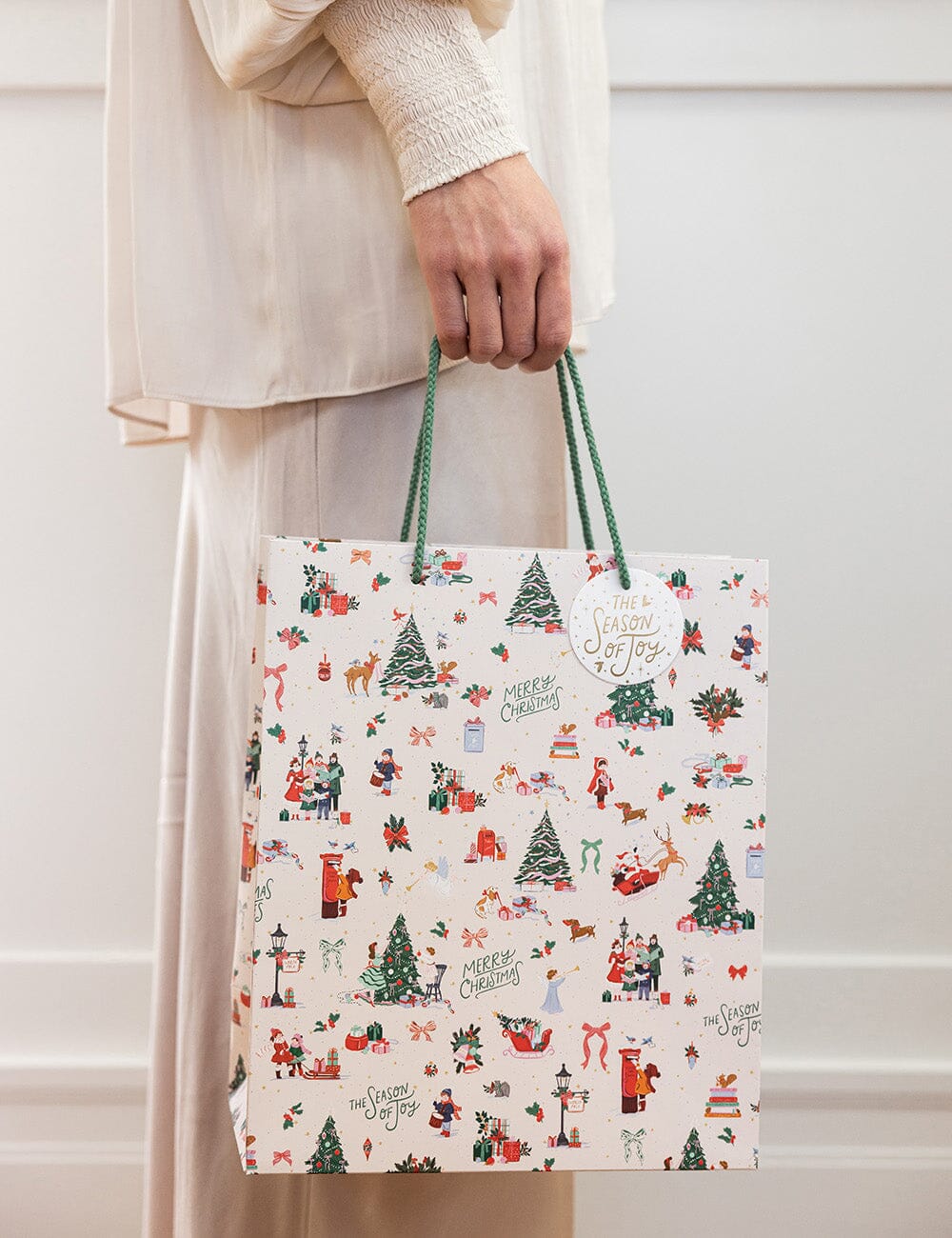 Bespoke Seasons of Joy Large Gift Bag
