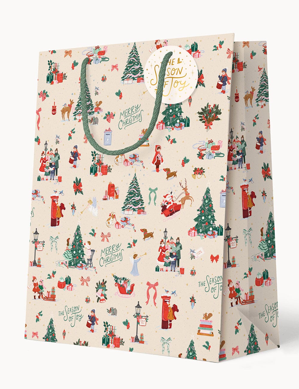 Bespoke Seasons of Joy Large Gift Bag