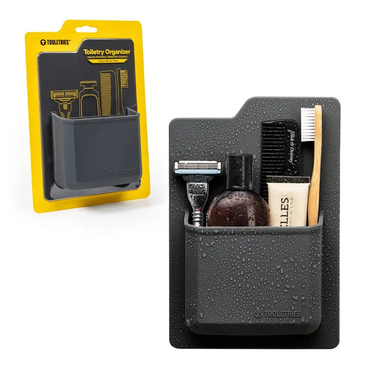 The James Toiletry Organiser: Charcoal