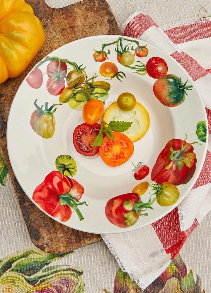 Vegetable Garden - Tomatoes Soup Plate