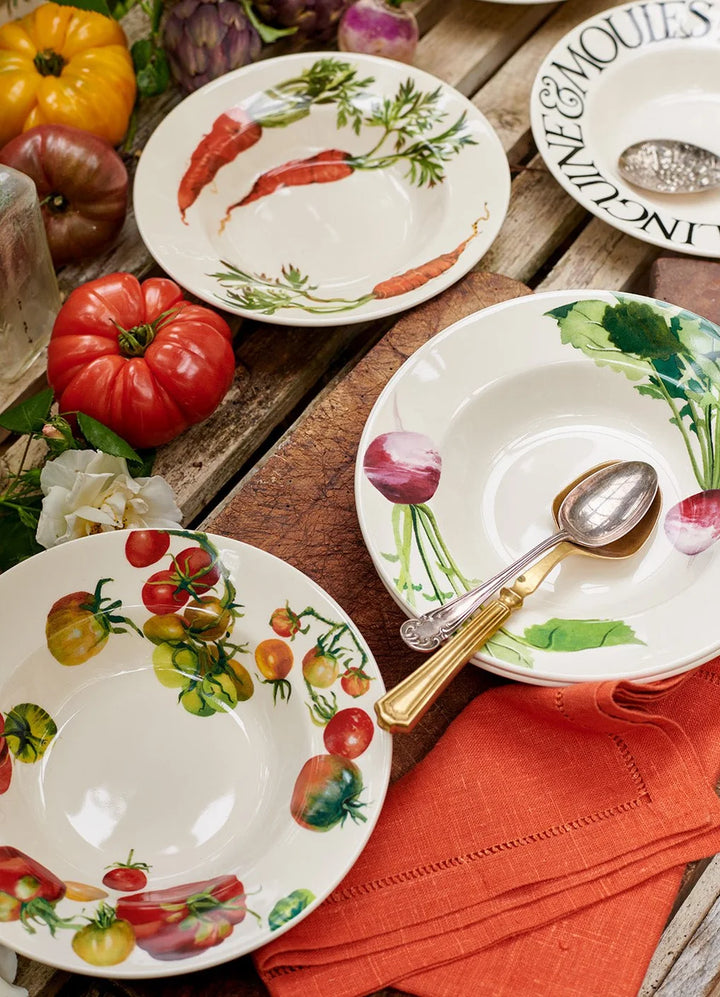 Vegetable Garden - Tomatoes Soup Plate