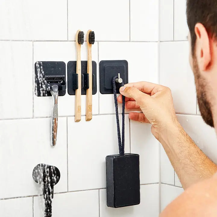 The Arnold Reusable Hook: Charcoal