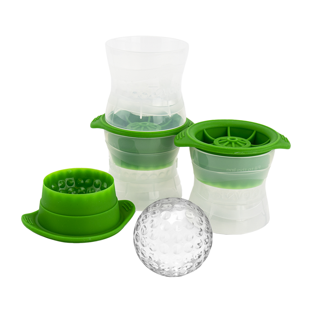 Golf Ball Ice Mould - Set of 3