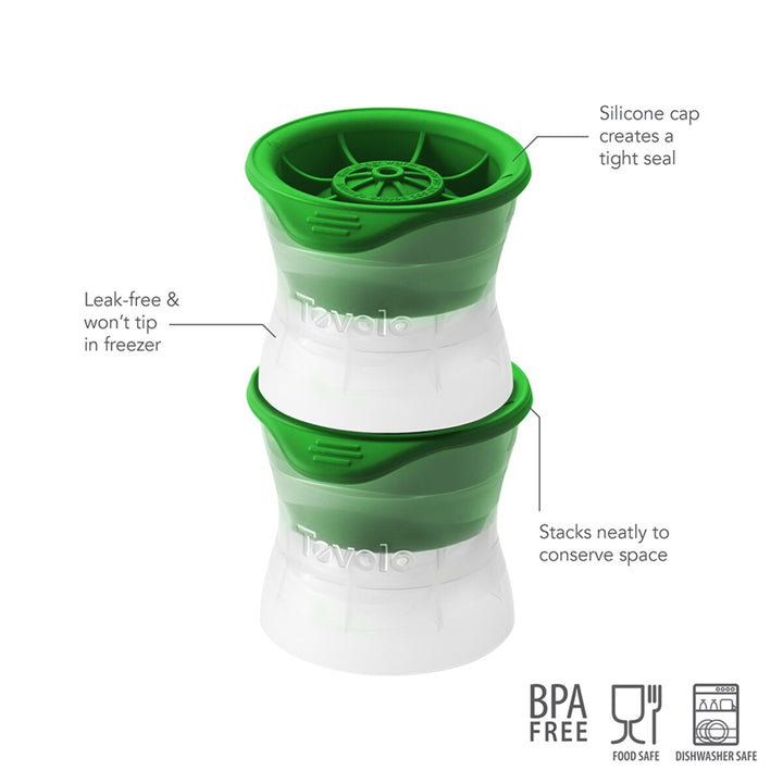 Golf Ball Ice Mould - Set of 3