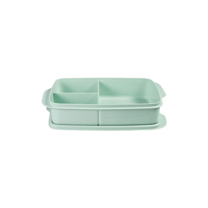 Tupperware Divided Lunch Box - Green 1L *ARRIVING IN 1 WEEK*