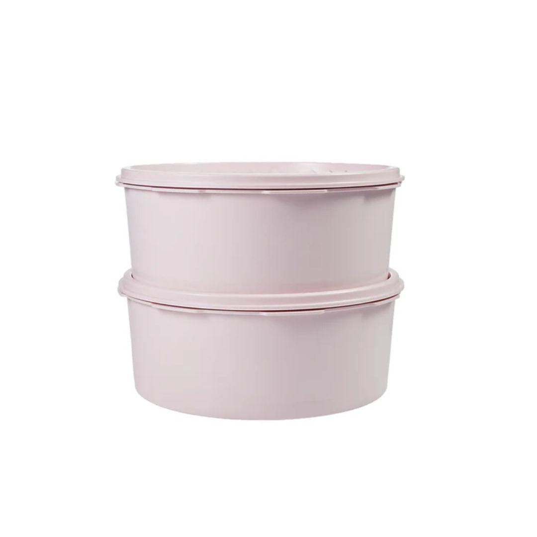 Tupperware Heritage Canister Set of 2 - Pink 1.8L *ARRIVING IN 1 WEEK*