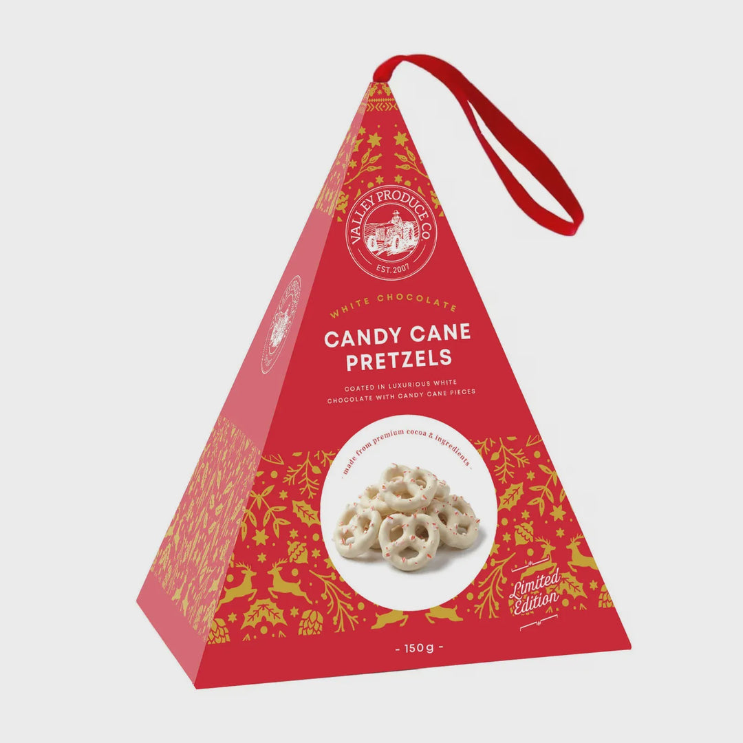 VPC Candy Cane Pretzels Pyramid 100gm
