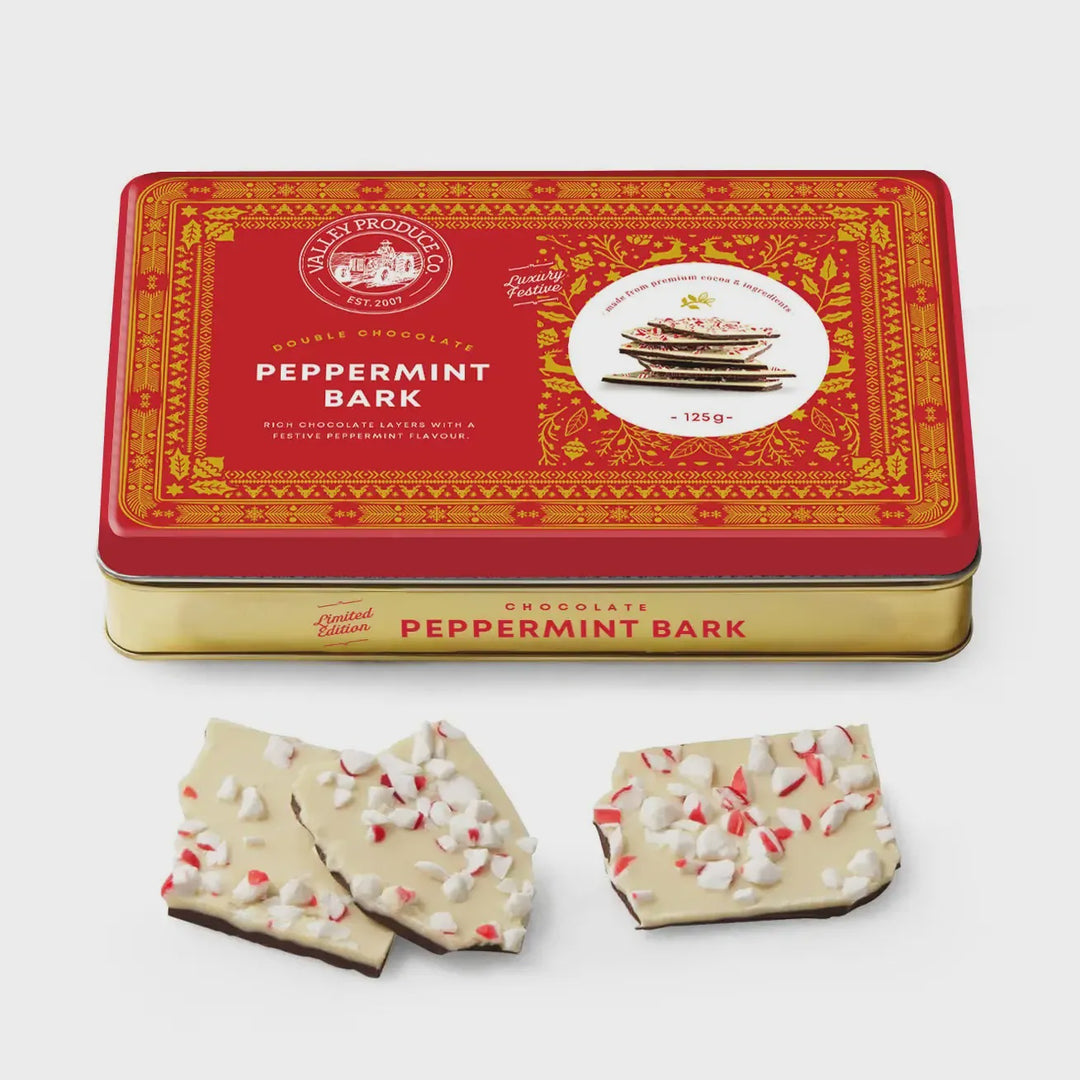 VPC Peppermint Bark Tin 125gm