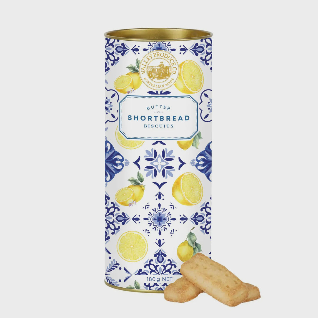 VPC Shortbread Tuscan Summer Lemons Tube 180gm