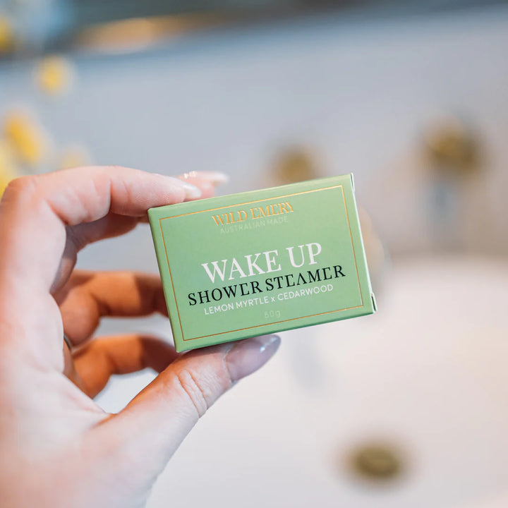 Wild Emery Shower Steamer: Wake Up