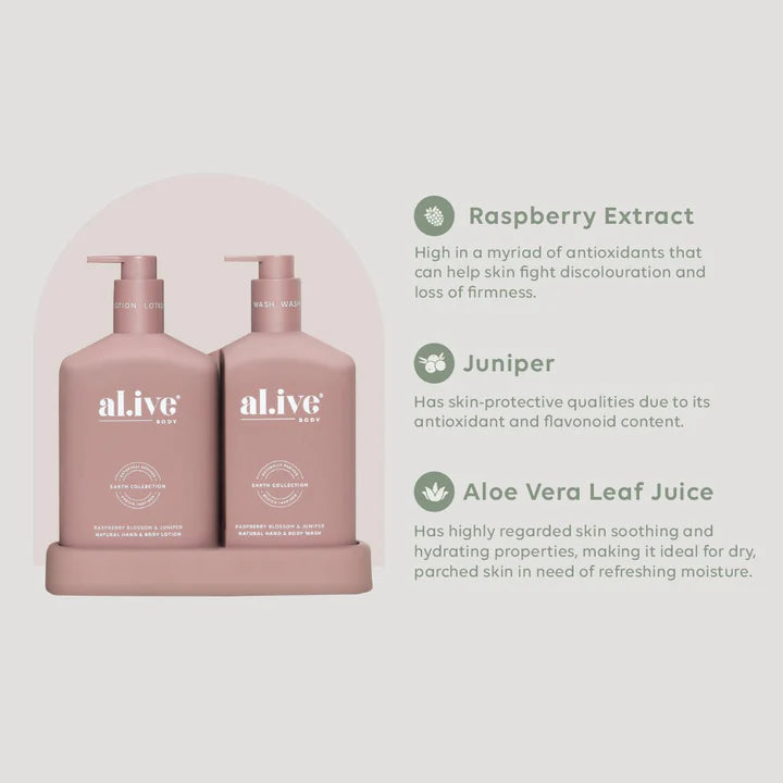 Al.ive Body Raspberry Blossom & Juniper Duo