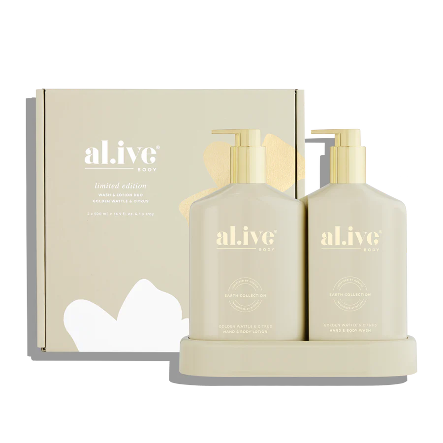 Al.ive Body Golden Wattle & Citrus Duo