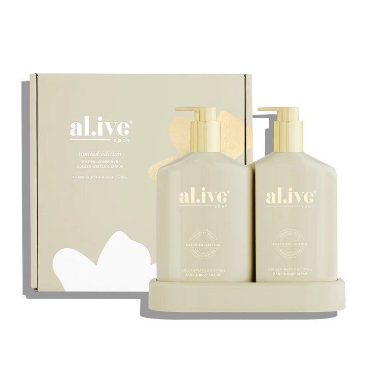 Al.ive Body Golden Wattle & Citrus Duo